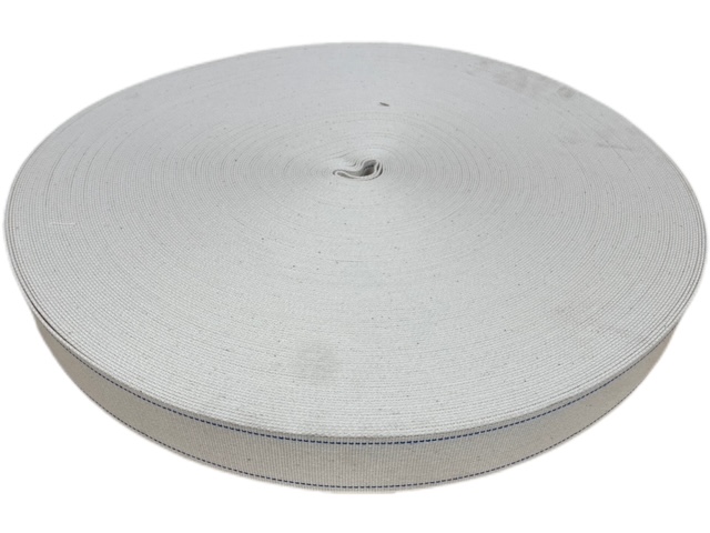 Singelband Katoen 50mm rol 100 mtr